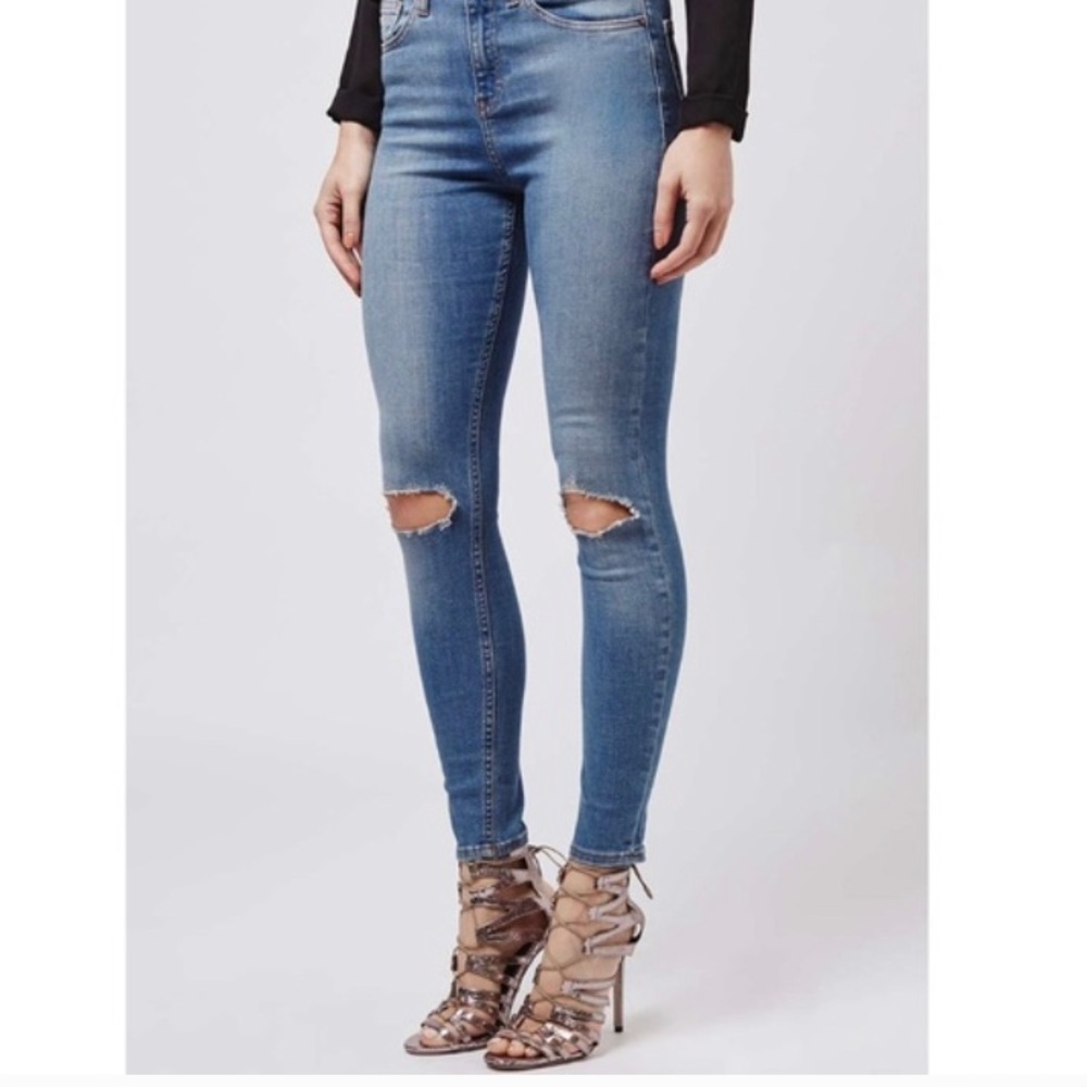 TOPSHOP Rupa Ghillie Metallic Cage Sandals